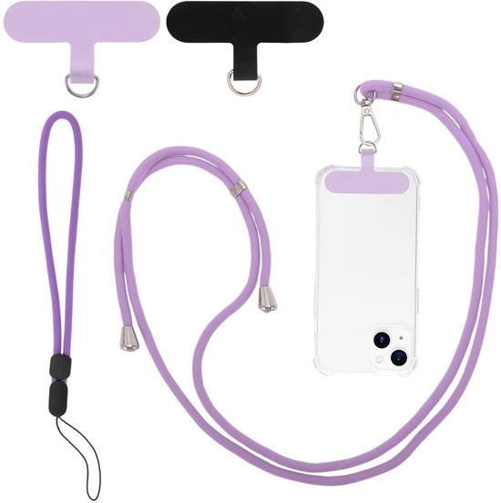 Cinturino per telefono regolabile 160 cm - cinturino per telefono - adesivi universali - leggero - duraturo - impermeabile - cinturino per telefono regolabile