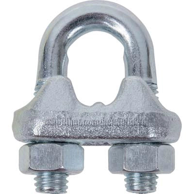 MORSETTO ZINCATO 8016 ROBUR - MM  8- 30 pezzi