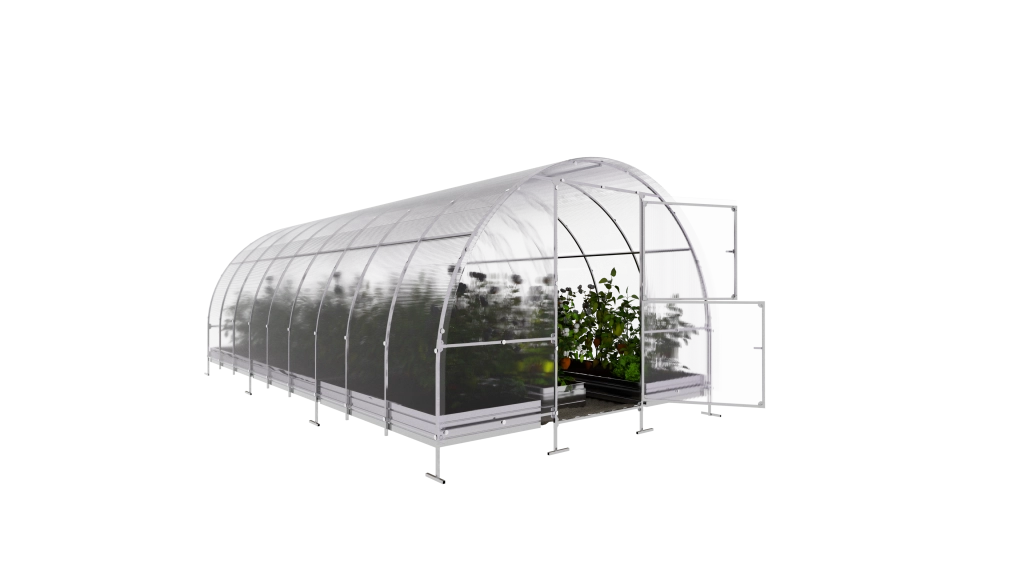Serra da giardino KLASIKA EASY 3 x 6 m (18 m²), 6 mm con rivestimento in policarbonato