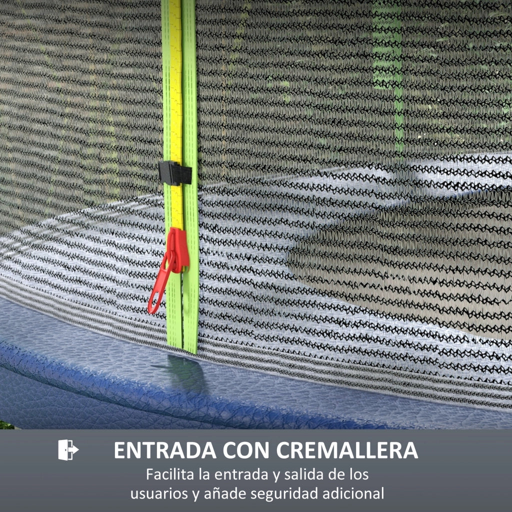 Rete di Sicurezza per Letto Elastico ?244 ¨C zephmum ¨C Verde per Esterno con Anti-UV