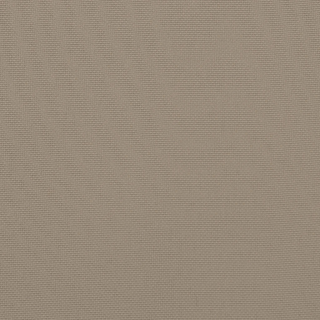 Cuscini per Sedia con Schienale Alto 2pz Tortora Tessuto Oxford 361898