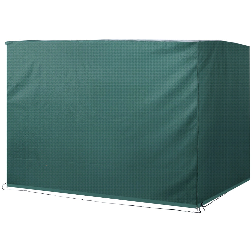 Copertura per Altalena da Giardino ¨C zephmum ¨C Verde 215x155x150 cm
