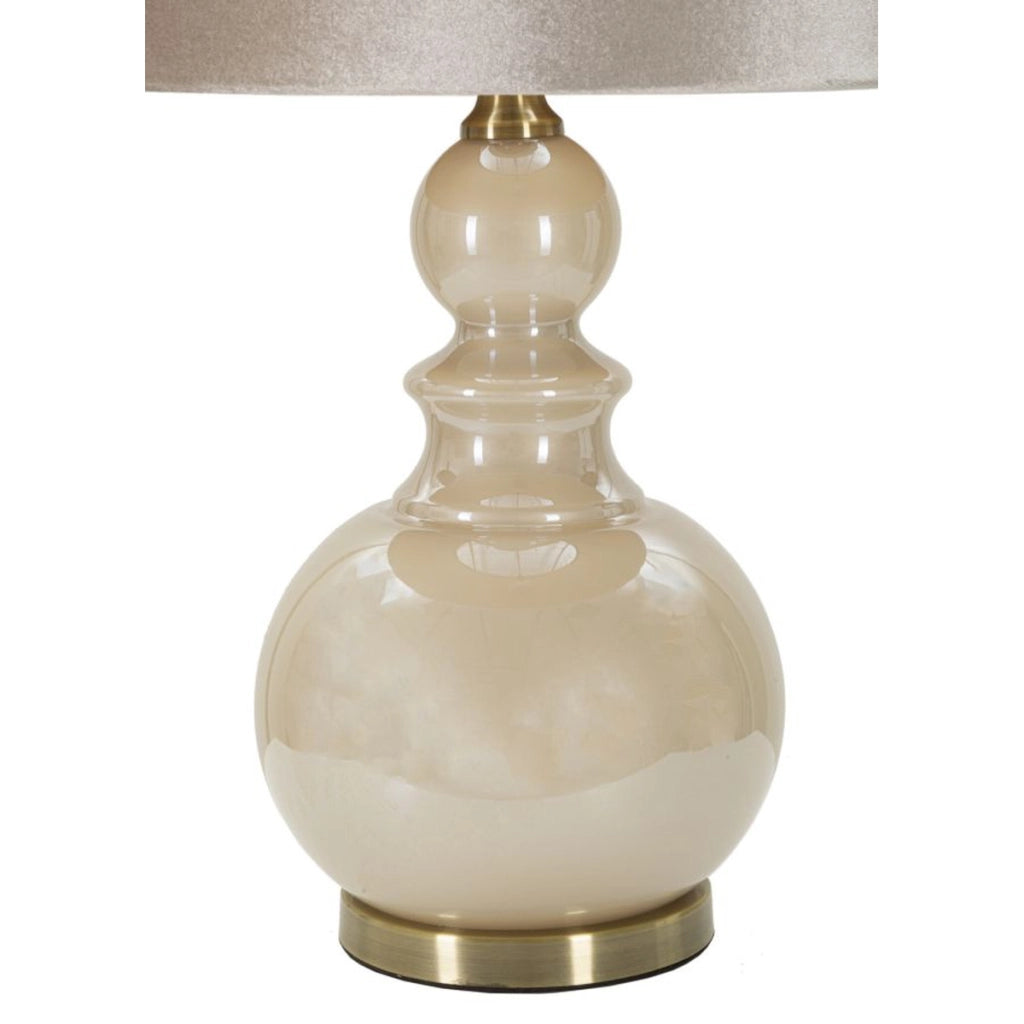 Lampada da Tavolo VKH178, Bianco, Metallo, 37,5x37,5x61 cm