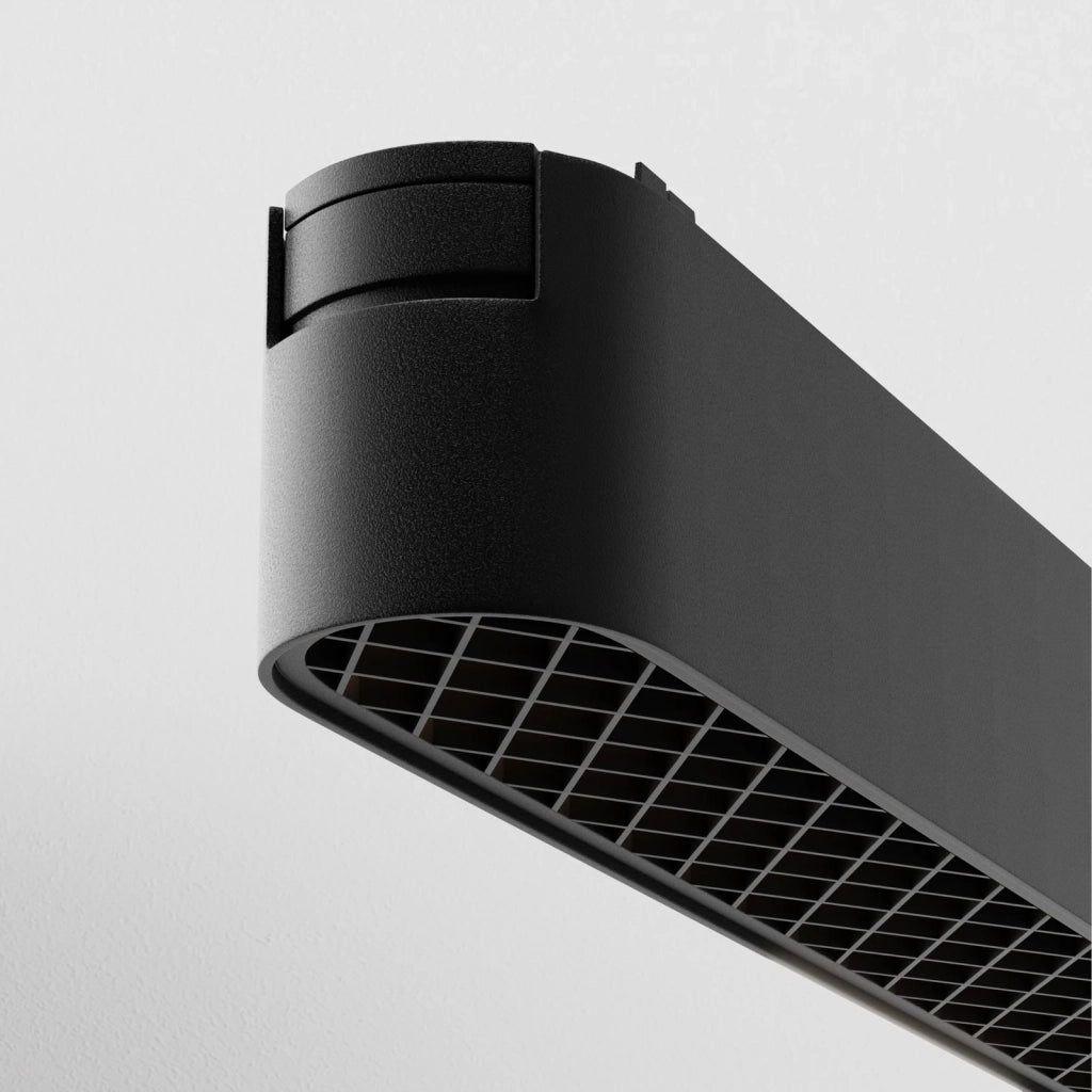 Maytoni Lampada da binario Radity Basis Grid 1 luce LED integrato nero metallo