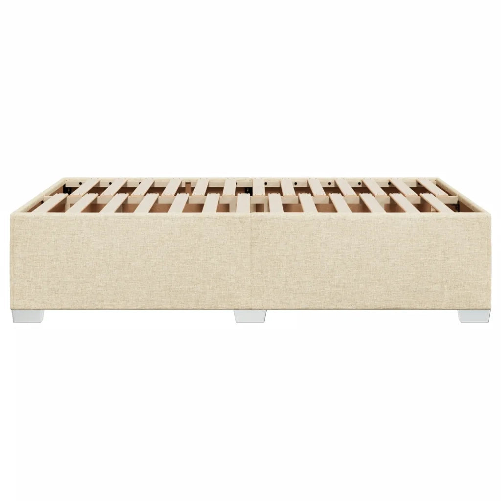 Giroletto senza Materasso Crema 120x190cm in Tessuto