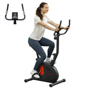 Cyclette con Resistenza Magnetica Regolabile ¨C Xylo ¨C Display LCD, Sedile Regolabile, 88x50,5x131,5 cm, Nero