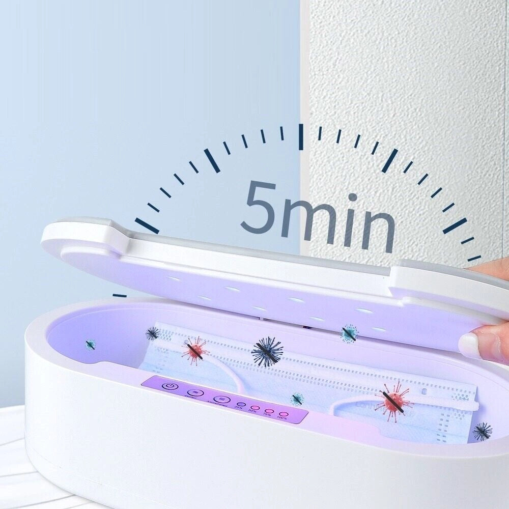 Sterilizzatore raggi UV aromaterapia mascherina smartphone orologi accessori