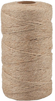Tessuto di juta per giardinaggio 100m - Tessuto di juta 1,5 mm - Tessuto di juta resistente - Artigianato - Confezione regalo - Giardinaggio