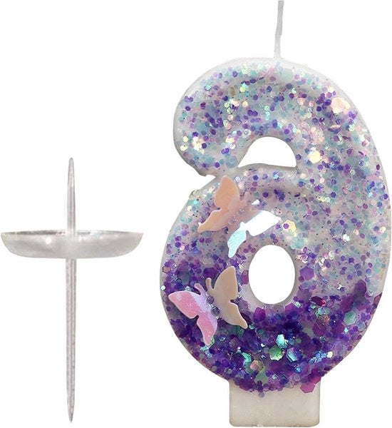 Decorazione di compleanno n. 6 - Sirena di compleanno decorazione da tavola - Accessori per torta