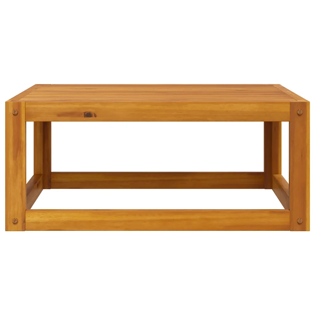Tavolino da Caffè 68x68x29 cm in Legno Massello di Acacia 311866
