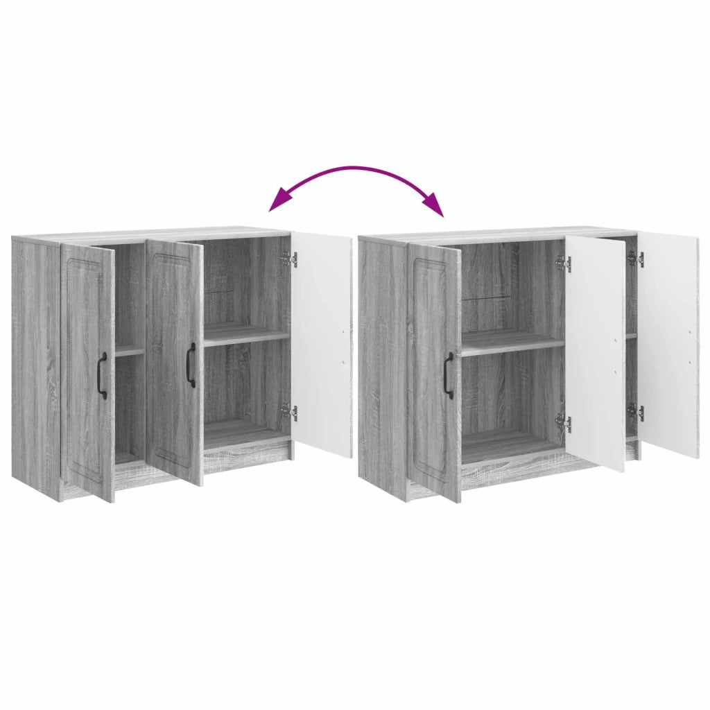 Credenza Grigio Sonoma 89 x 34,5 x 77 cm Legno ingegnerizzato 895801
