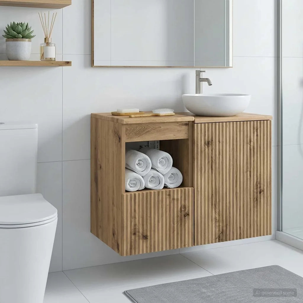 Mobile da Bagno Rovere Artigianale 30 x 35 x 50 cm 890491