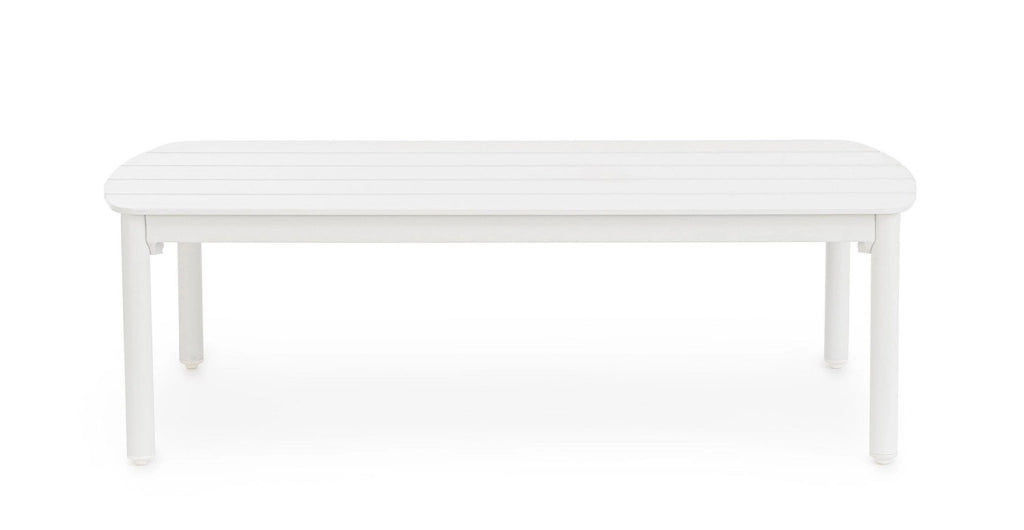 Tavolino da Esterno 115x68,5x35h cm in Alluminio Fenix Vapor