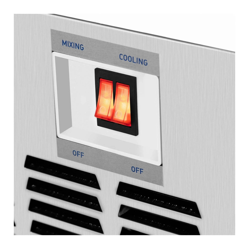 Distributore di bevande refrigerato da 25 litri con fontana di succhi e rubinetto (capacità: 25 litri potenza: 240 watt funzioni: refrigerazione agitazione) 14_0005304