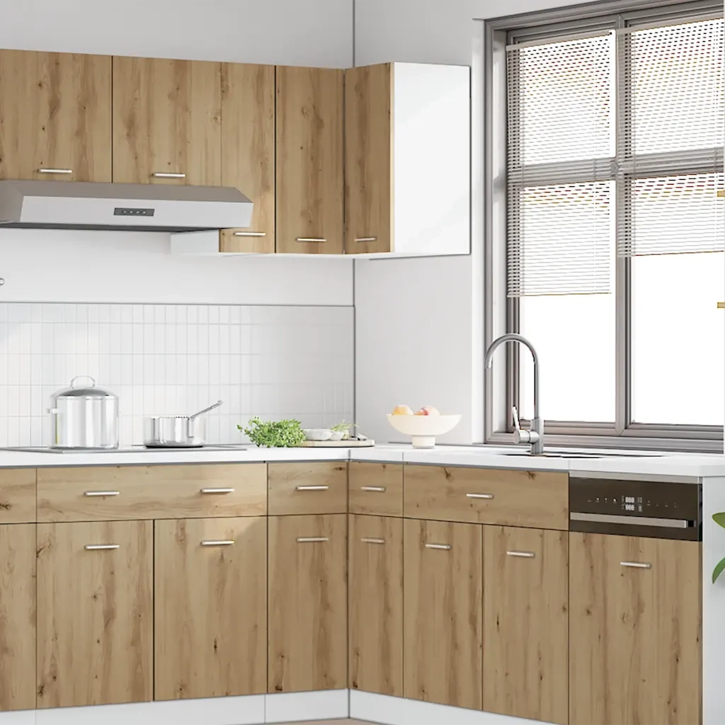 Mobile Pensile Angolo “Lyon” Rovere Artigianale 57x57x60 856123