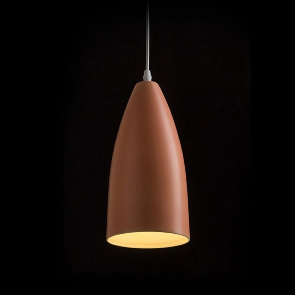 Lampadario TUTTI a sospensione arancio ceramica 230V E27 15W