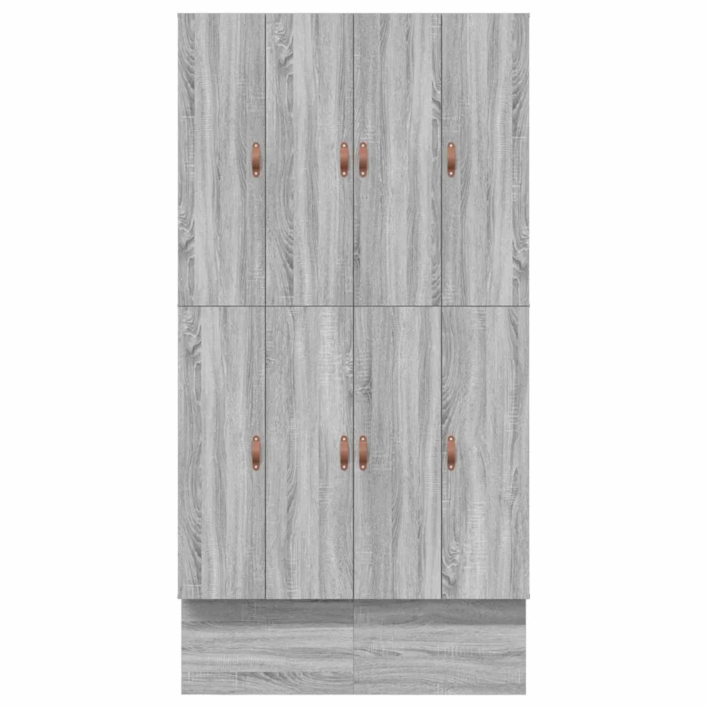 Struttura letto con contenitore Grigio Sonoma 120 cm 3335634