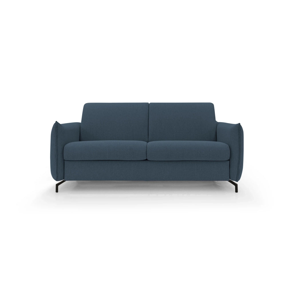 Scarlet Divano letto in tessuto misto cotone impermeabile T19 195 cm (mat.140x197) blu