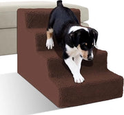 Trappola per cani per casa Trappola per animali domestici per piccoli cani, con rivestimento in piuma lavabile, scalini antiscivolo per cani