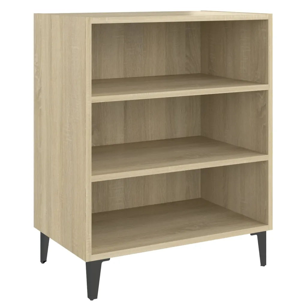 Credenza Rovere Sonoma 57x35x70 cm in Legno Multistrato 806061