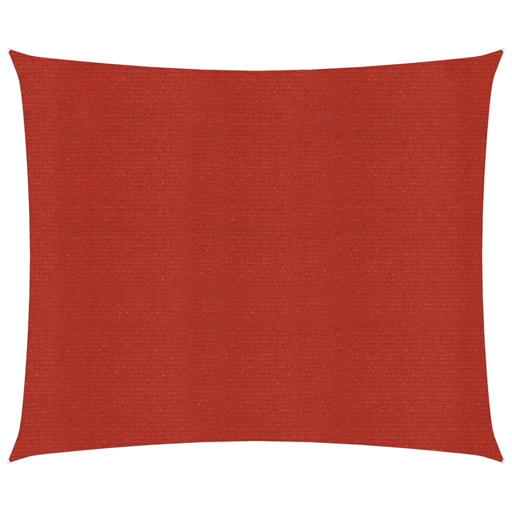 Vela ombreggiante 160 g/m² 2 x 2 m HDPE rosso 02_0009252