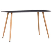 Tavolo da Pranzo Grigio e Rovere 120x60x74 cm in MDF cod mxl 16465