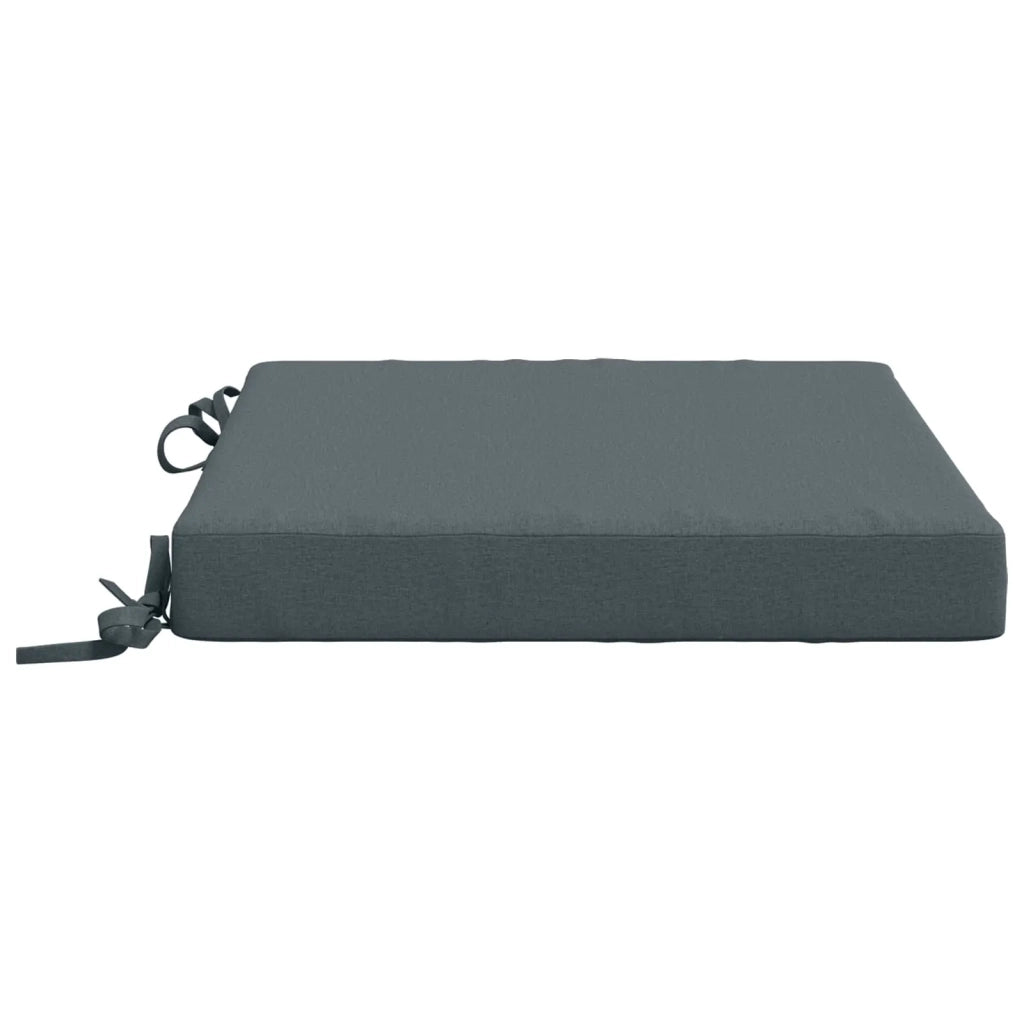 Cuscini per Sedia in 4 Pezzi SOEST 4 pz 100% Poliestere Blu 944561