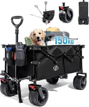 Carrello Bolder per Spiaggia - Opaco - Carrello con Ruote - Carrello con Multipli Livelli - Carrello con Ruote Sterzo - Carrello per Spiaggia Portatile