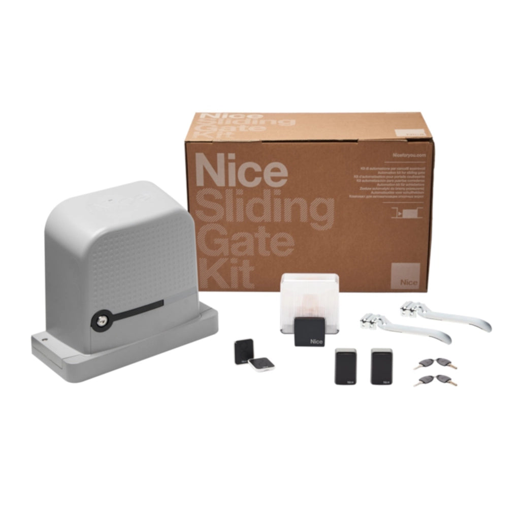 NICE Kit Automazione Cancelli Scorrevoli fino a 600kg 230V RO600KCE
