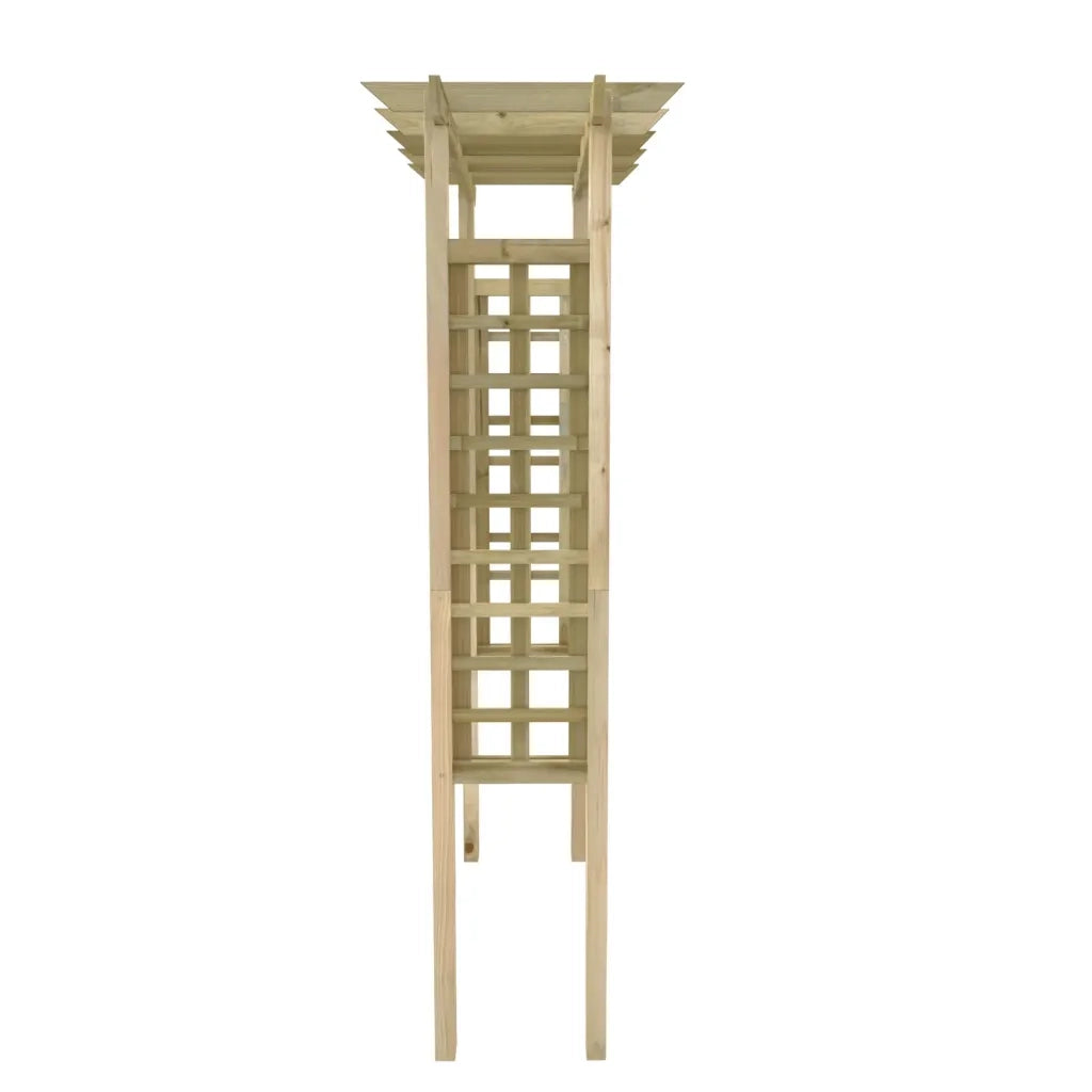Pergola / Arco da Giardino 150x60x204 cm in Legno Impregnato 41912