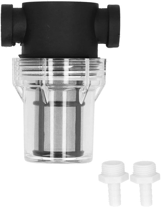Filtro Inline Professionale per Acqua e Birra - 150 Micron/100 Maglia - Colonna 1/2 pollici/1/4 pollici - Filtro per Birra - Sistema di Filtro per Acqua e Birra - Miglioramento del Sapore