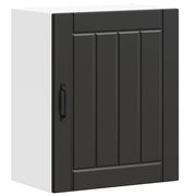 Pensile da cucina Lucca dal design moderno 50 x 31 x 60 cm con spazio ottimizzato in legno composito nero 02_0050153