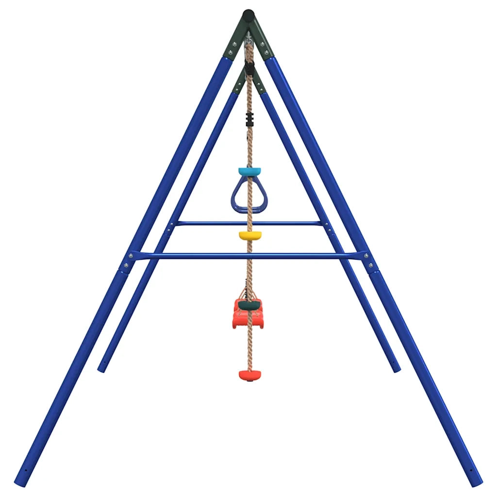 Set Gioco da Esterno con Altalene Trapezio e Altalena a Disco 3283626