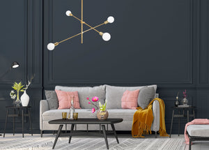 Lampada Da Soffitto Pernsile Due Braccia Regolata APP479-4C