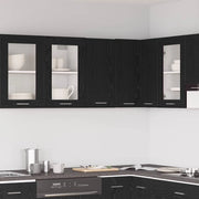 Pensile pensile Rovere Nero 30x31x60 cm in Legno Multistrato 863140
