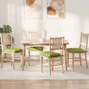 Cuscini per Seduta 4 pcs Verde chiaro 40 x 40 x 6 cm Tessuto