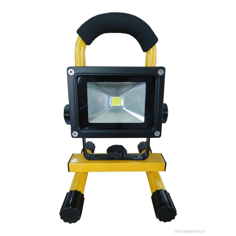 Trade Shop - Faro Ricaricabile Faretto Impermeabile Led Luce Bianca Emergenza Portatile -  30 Watt