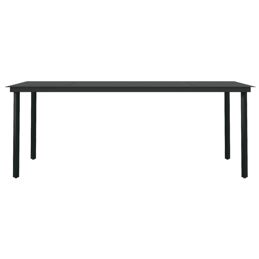 Set da Pranzo da Giardino 9 pz con Cuscini Grigio 3099436