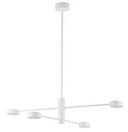Lampadario sospeso Nowodvorski Orbit bianco metallo 4xGX53