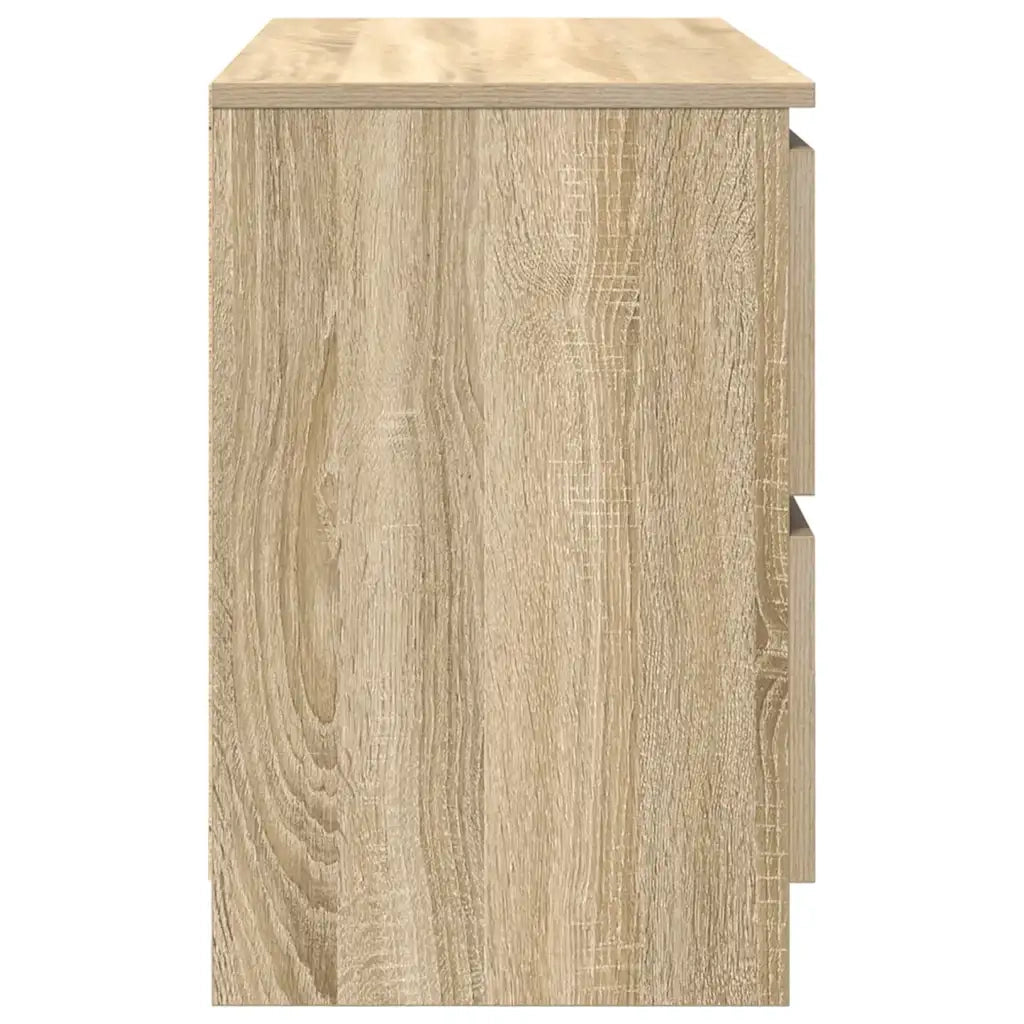 Mobile Porta TV Rovere Sonoma 80x35x54 cm in Legno Multistrato 861789