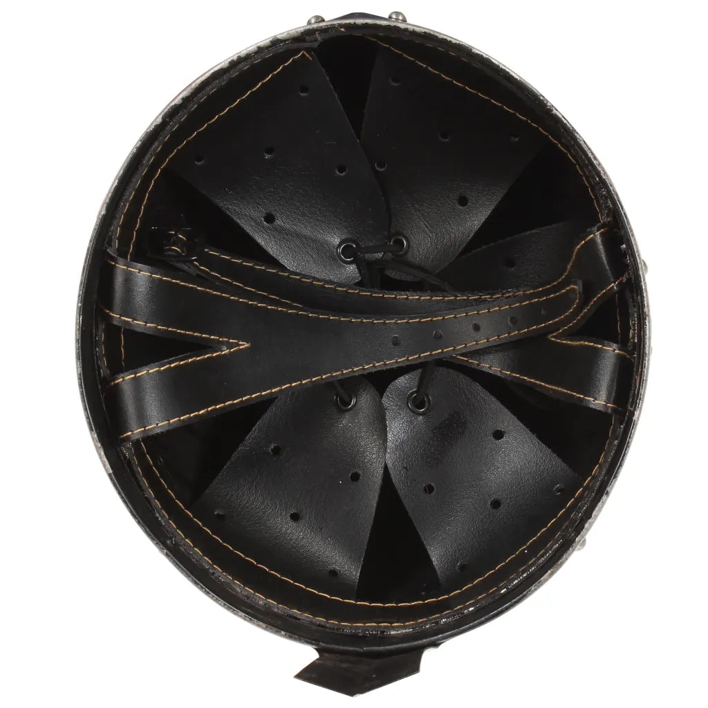Elmo da Cavaliere Medievale Antico LARP in Acciaio Argento CFW9368738