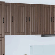 Armadietto a muro LUCCA Rovere Marrone 80 x 31 x 80 cm