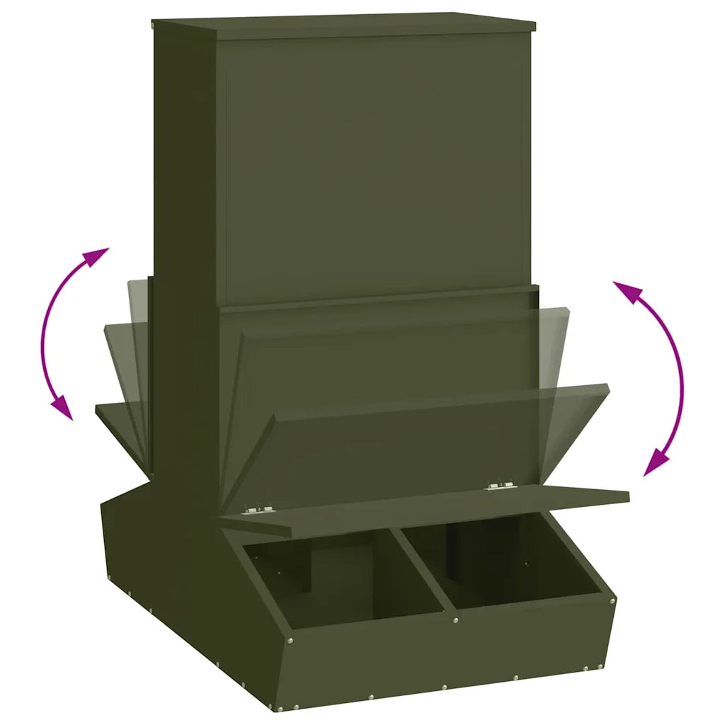 Nutriente per Maiali Verde oliva 82 x 51 x 91,5 cm 874643