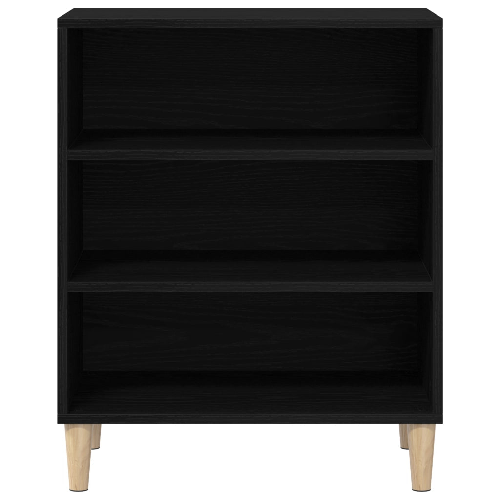 Sideboard  in Rovere Nero 57x35x70 cm in Legno ingegnerizzato