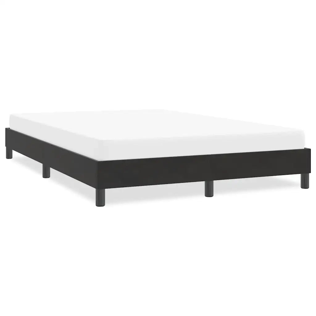 Giroletto senza Materasso Nero 160x210 cm in Velluto 4101363