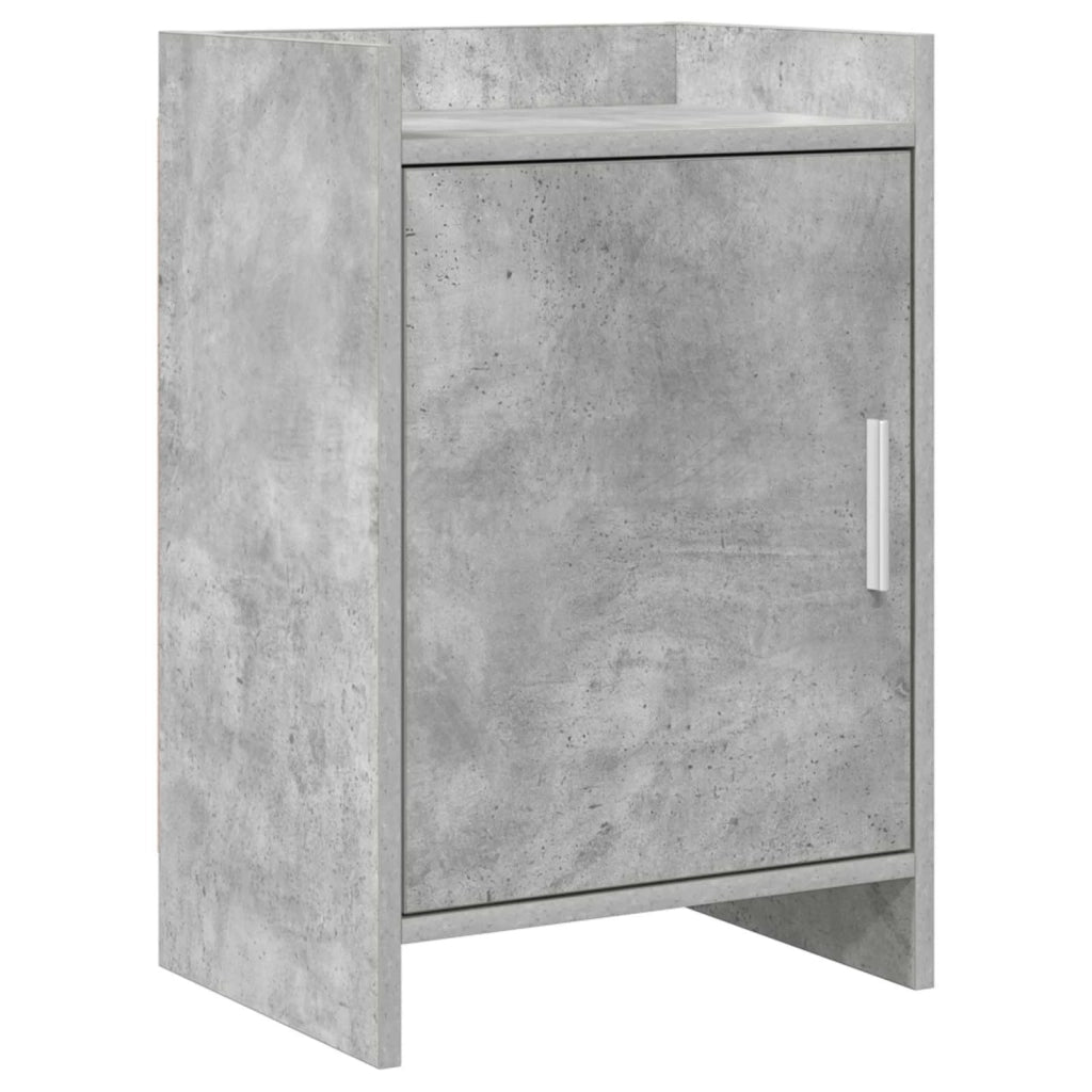 Comodini Grigio Cemento 40 x 30 x 60 cm Legno ingegnerizzato 8011017