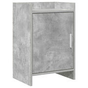 Comodini Grigio Cemento 40 x 30 x 60 cm Legno ingegnerizzato 8011017
