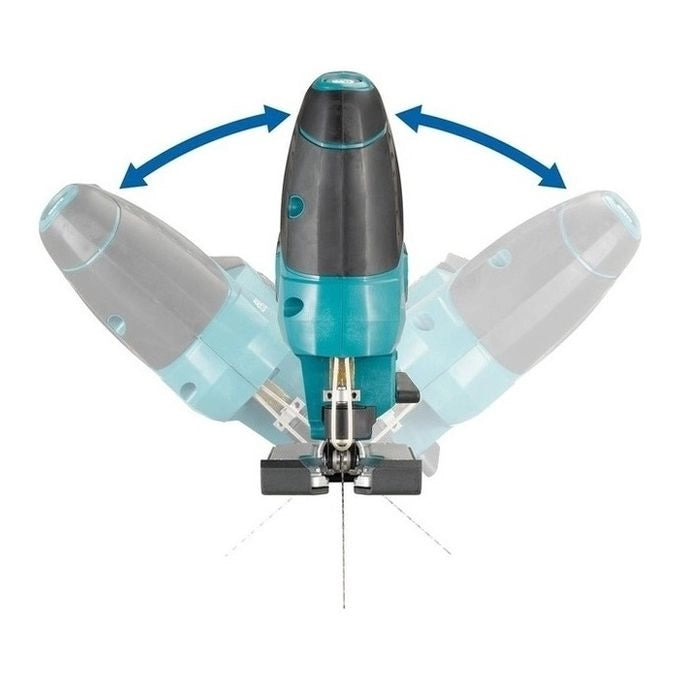 Makita DJV184ZJ Seghetto Alternativo a Batteria 18V Brushless 400W 5 Velocita' Valigetta Makpac