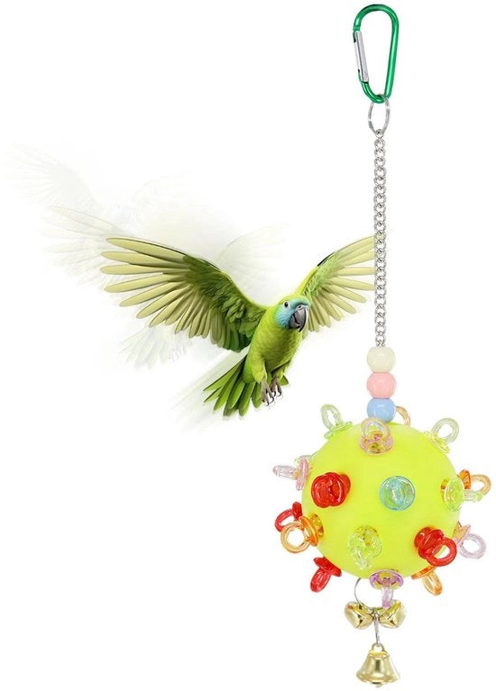 Giocattolo per uccelli colorato - Accessori per pappagallo - Giocattolo per uccelli parrocchetto - Giocattolo per uccelli da arrampicata - 1 pezzo