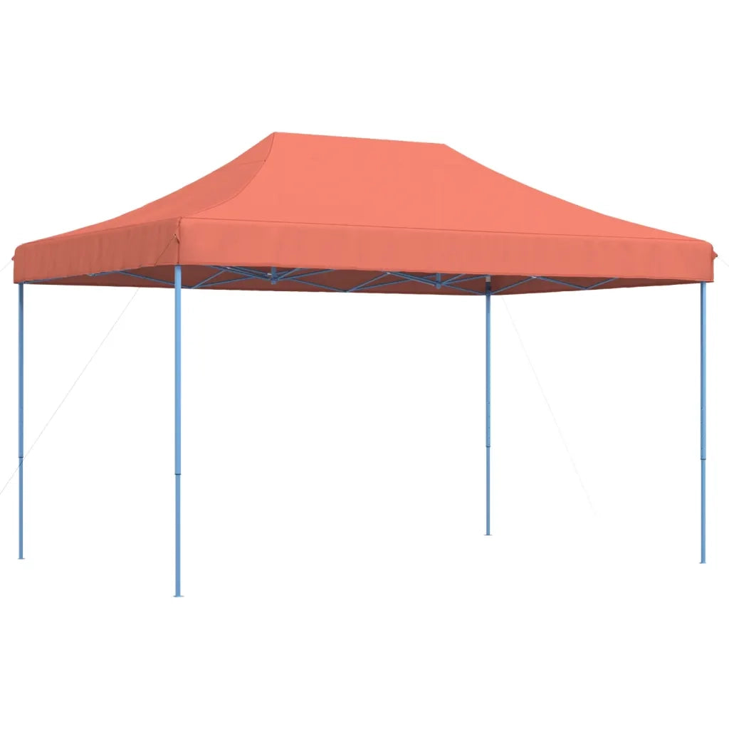 Tenda da Festa Pieghevole Pop-Up Terracotta 440x292x315 cm